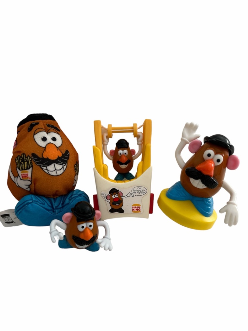 1990s Burger King Mr. Potato Head Kids Club Meal Toys (Lot B)